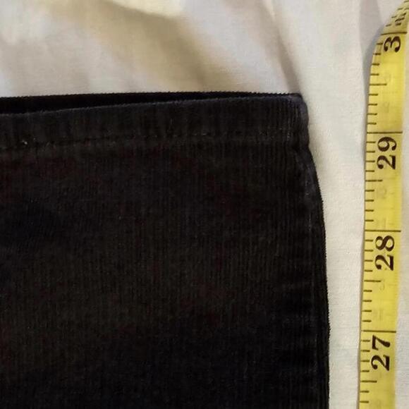 LOFT Women's Black Corduroy Pants 29/8 - Picture 9 of 10